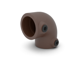 Kniestuk 90° - Vintage Brown (26.9)
