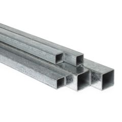 Vierkant Staal Verzinkt - 25x25 mm