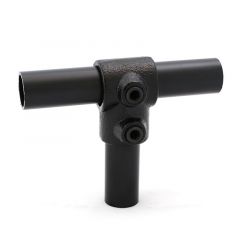 Kort T-Stuk 26.9mm - Zwart