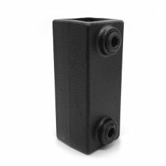 Buiskoppeling - Koppelmof Uitwendig - 26,9mm zwart