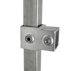 Kort T-Stuk - vierkant (40mm)