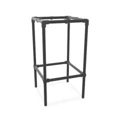 Barkruk Bari | Aluminium Zwart 26.9 mm | Dop | DIY