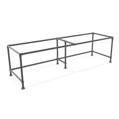 Bureau Bilbao XL | Aluminium Zwart 42.4 MM | DIY