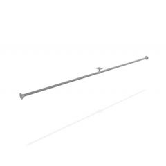 Trapleuning Keila | Zwart 33.7 mm | Wand | DIY