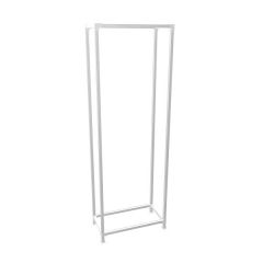 Haardhout opslag Kalmar | Vierkant Staal 25x25 mm | Vloer | DIY