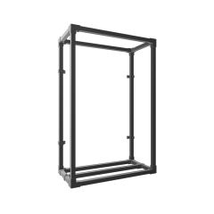 Haardhout opslag Falun Solo| Zwart 25x25 mm | Vloer | DIY