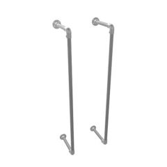 Haardhout opslag Gothenborg | Staal 26.9 mm | Wand | DIY