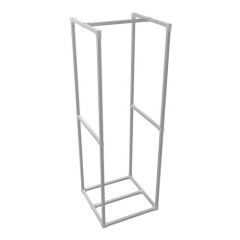 Haardhout opslag Stockholm | Vierkant Staal 25x25 mm | Vloer | DIY