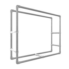 Haardhout opslag Jellina | Staal 33.7 mm | DIY