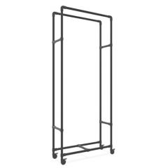 Haardhout opslag Uppsala | Zwart 26.9 mm | Wiel | DIY