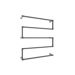 Handdoekrek Kalundborg | Zwart 21.3 mm | Wand | DIY