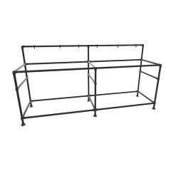 Houthaard rek Karlstad | Staal 26.9 mm | Vloer | DIY