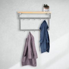 Kapstok Bath | Staal 33.7 mm | Wand | DIY