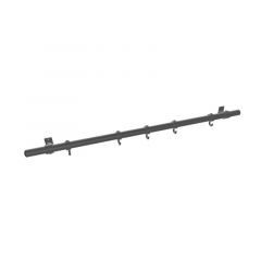 Kapstok Canterbury | Zwart 33.7 mm | Wand | DIY