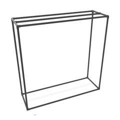 Kledingrek Meudon | Zwart 33.7 mm | DIY