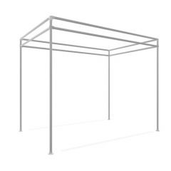 Pergola Split | Staal 33.7 mm | Vrijstaand | DIY
