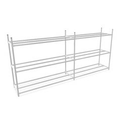 Tassenrek Double 3 laags | Staal 26.9 mm | DIY