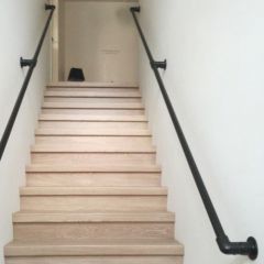 Trapleuning Narva | Zwart 42.4 mm | Wand | DIY
