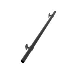 Trapleuning Rapla| Aluminium Zwart 33.7 mm | Wand | DIY