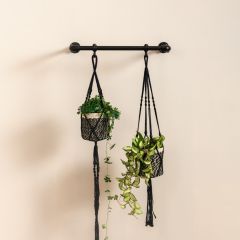 KAPSTOK OXFORD | ZWART 26.9MM | WAND | DIY