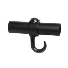 Buiskoppeling - Haak - 33,7 mm zwart