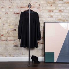 Kledingrek Grenoble | Staal 33.7 mm | Vloer/Wand | DIY