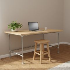 Bureau Madrid | Staal 26.9MM | Voet | DIY