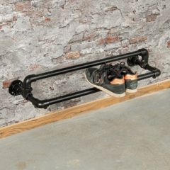 Schoenenrek Emma | Zwart 21.3 mm | Wand | DIY