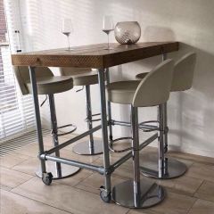 Bartafel Turin | Staal 33.7 mm | Wiel | DIY