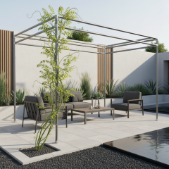 Dipstation Yukon | Staal 33.7 mm | Vrijstaand | DIY