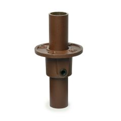 Ronde Voetplaat doorlopend - Vintage Brown (26.9)
