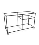 BBQ Meubel Bavette | Zwart 33.7 mm | Wiel | DIY