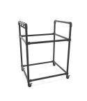BBQ Meubel Gamba | Zwart 33.7 mm | Wiel | DIY