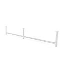 Pull up Bar Brooks | Staal 42.4 mm | Plafond | DIY