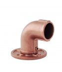 Kniestuk Wandmontage - COPPER / RVS (30.0)