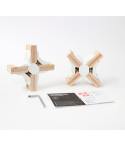 Playwood - 2 Cross Connectors - Wit