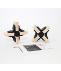 Playwood - 2 Cross Connectors - Zwart