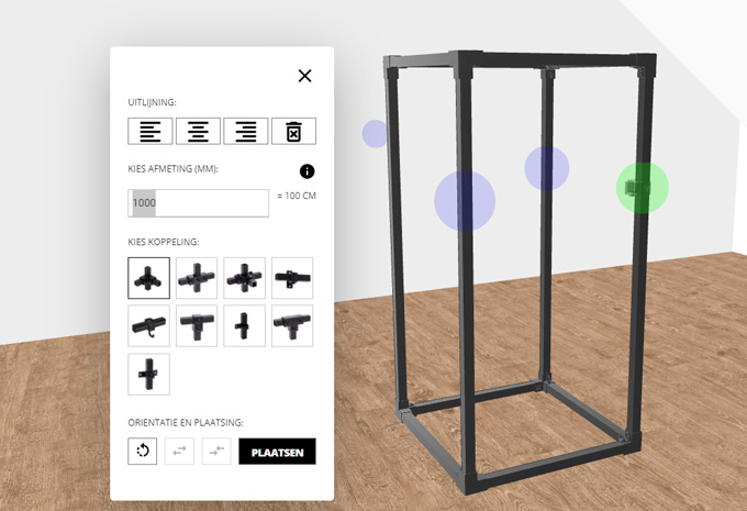 Kledingrekken maken DIY