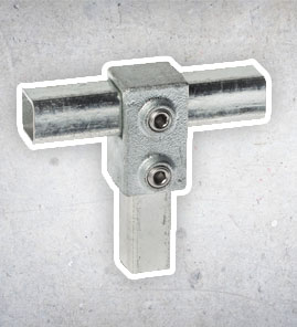 Steigerbuis Koppelingen - Vierkant 25x25 mm Steigerbuis Koppelingen - Vierkant 25x25 mm