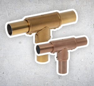 RVS Exclusive koppelingen in goud / koper / zwart