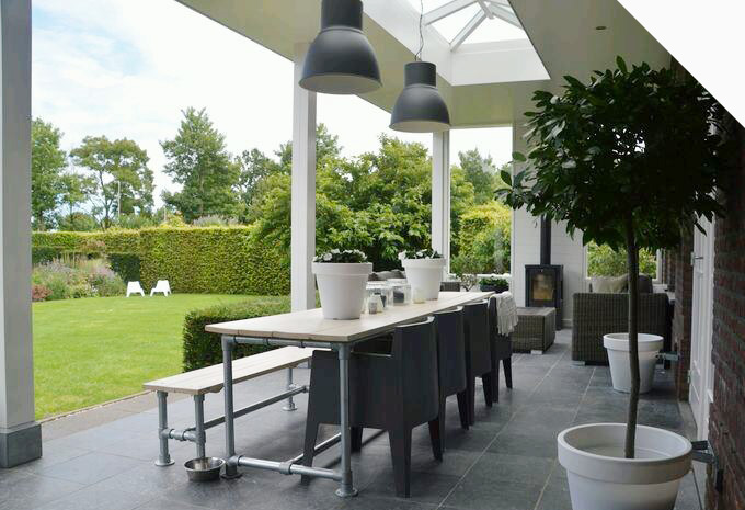 Buitenmeubels maken van Steigerbuis (TIP)