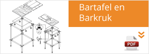 Werktekening Steigerbuis Bartafel / Barkruk Werktekening Steigerbuis Bartafel / Barkruk